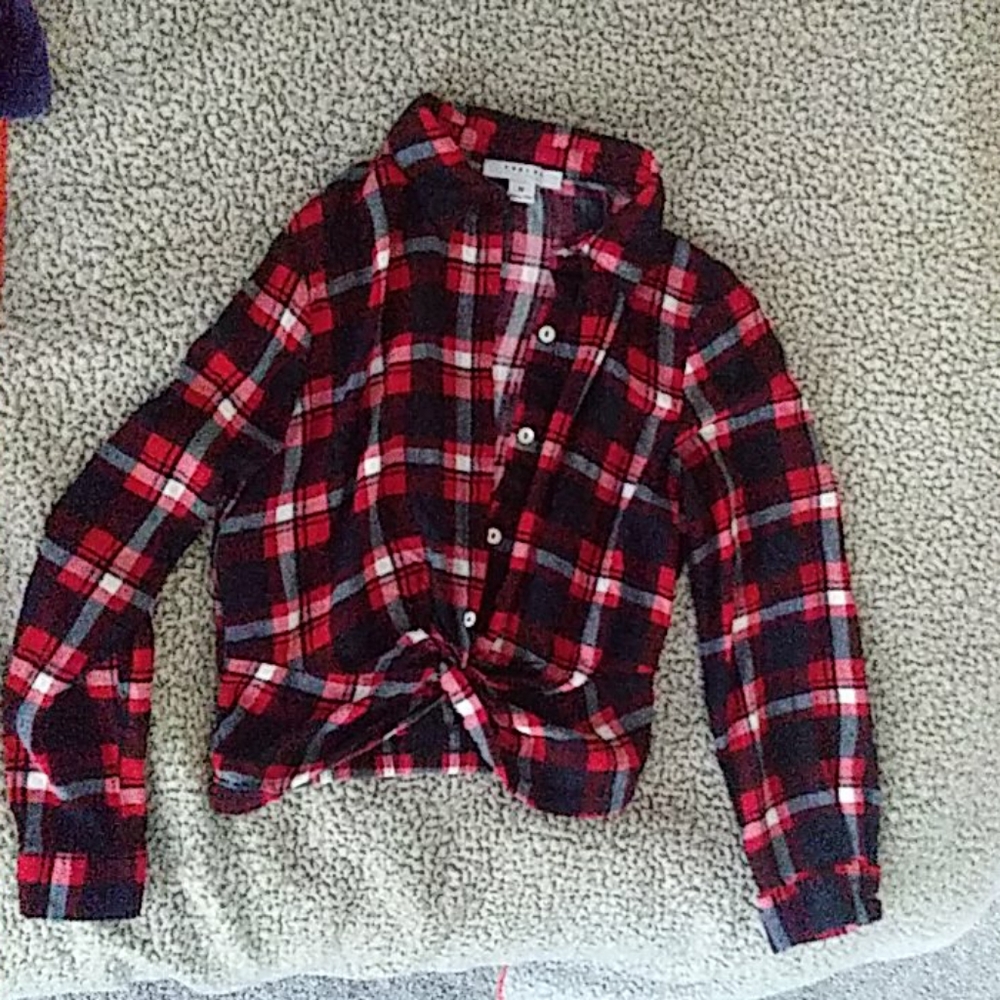 Plaid cover up